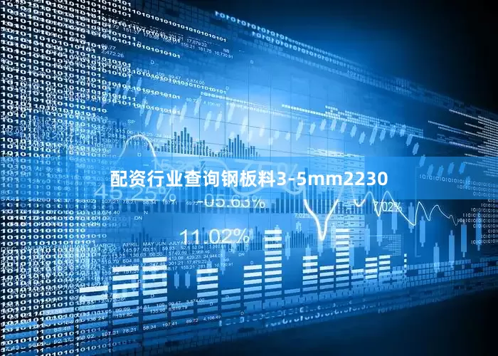 配资行业查询钢板料3-5mm2230